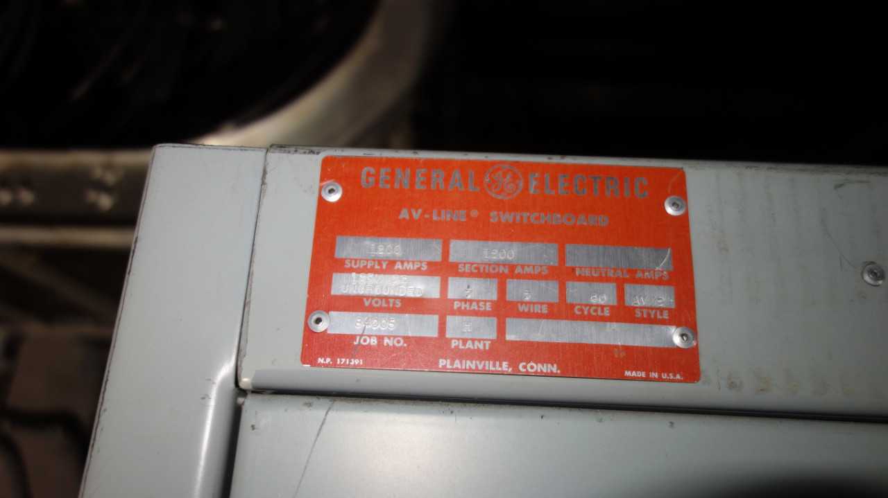GE TPS203FB POWERBREAK 2000A SWITCHGEAR BREAKER - SWITCHGEAR