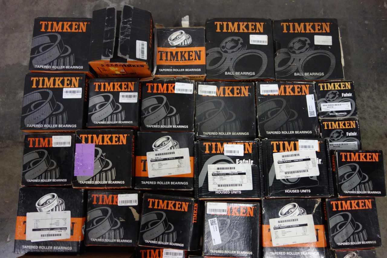 LOT OF ASSORTED TIMKEN BEARINGS - BEARINGS