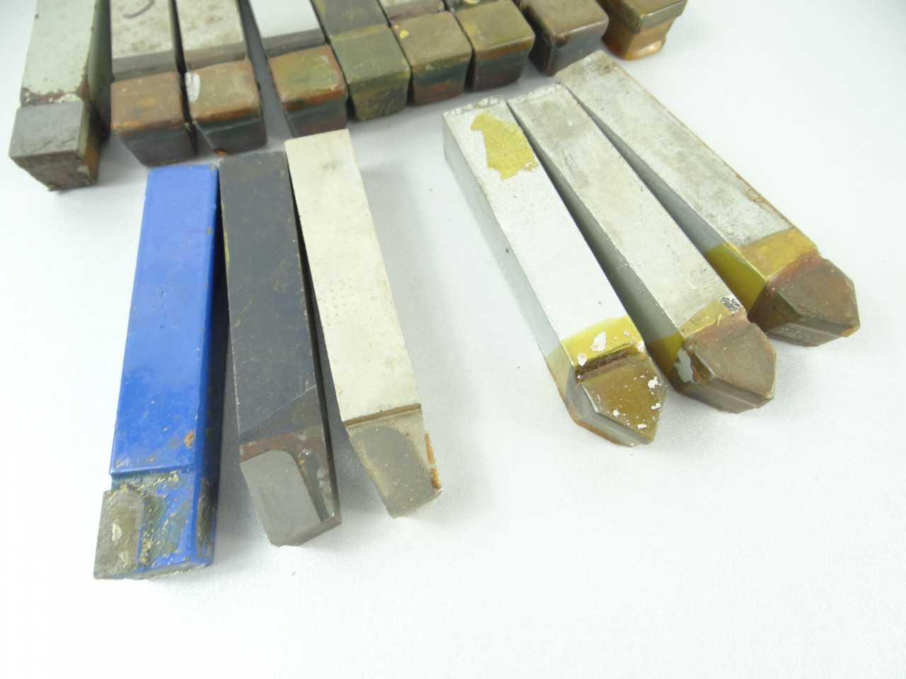 Lot of 15 NEW Assorted Carbide Tipped Tool Bits - MACHINING ACCESSORIES & TOOLING
