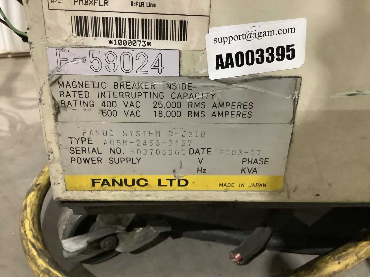 Fanuc 2000IA 200F  (No guarantee operational) - INDUSTRIAL ROBOTS