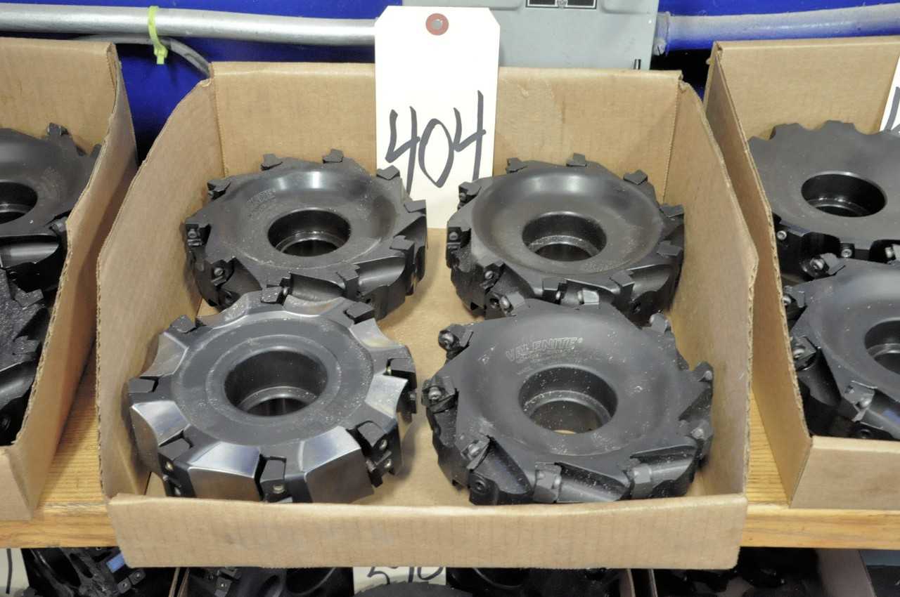 Lot-(4) Insert Type Face Cutters in (1) Box - ELECTRIC POWER TOOLS