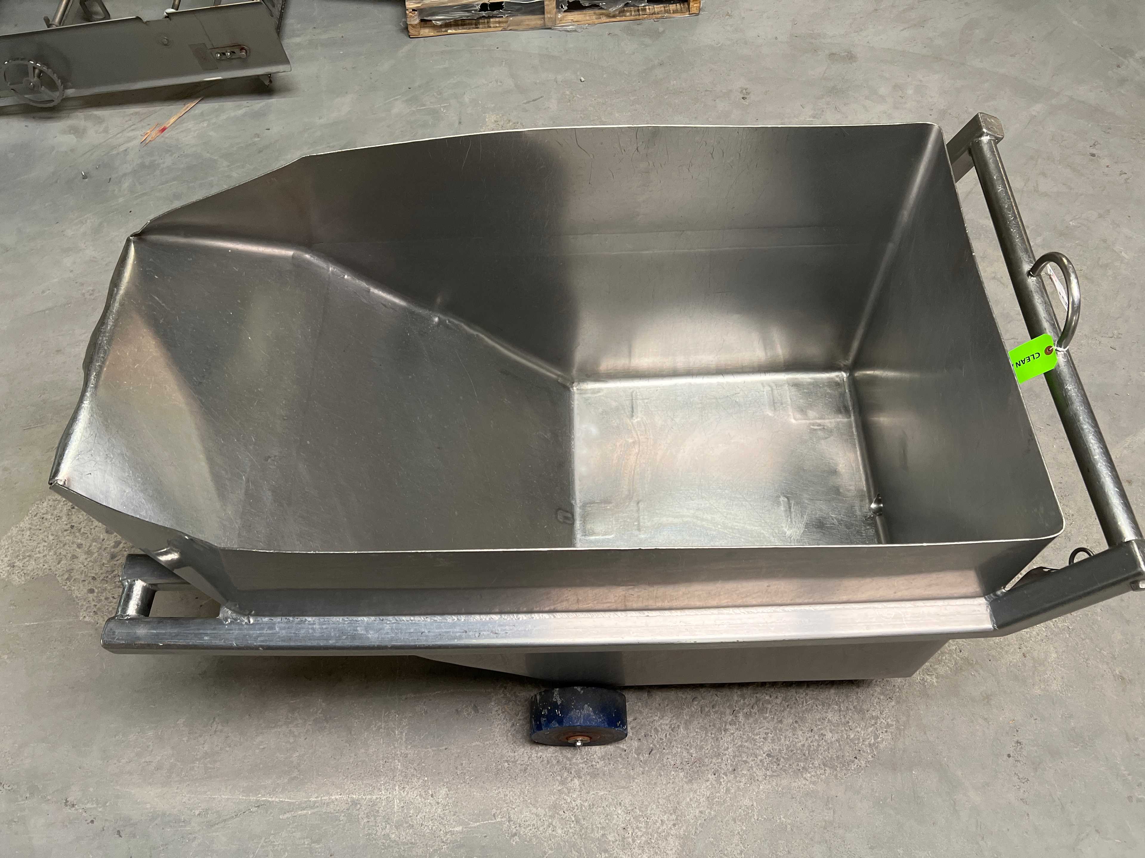 Stainless Steel Dump Cart Hopper