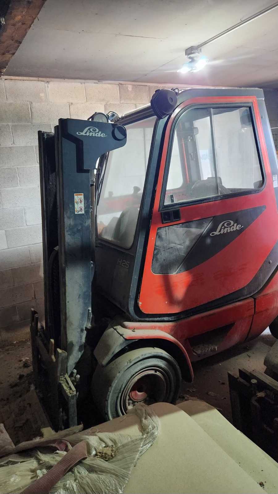 2002 LINDE H25D-03 COUNTERBALANCE FORKLIFT - SIT-DOWN FORKLIFTS