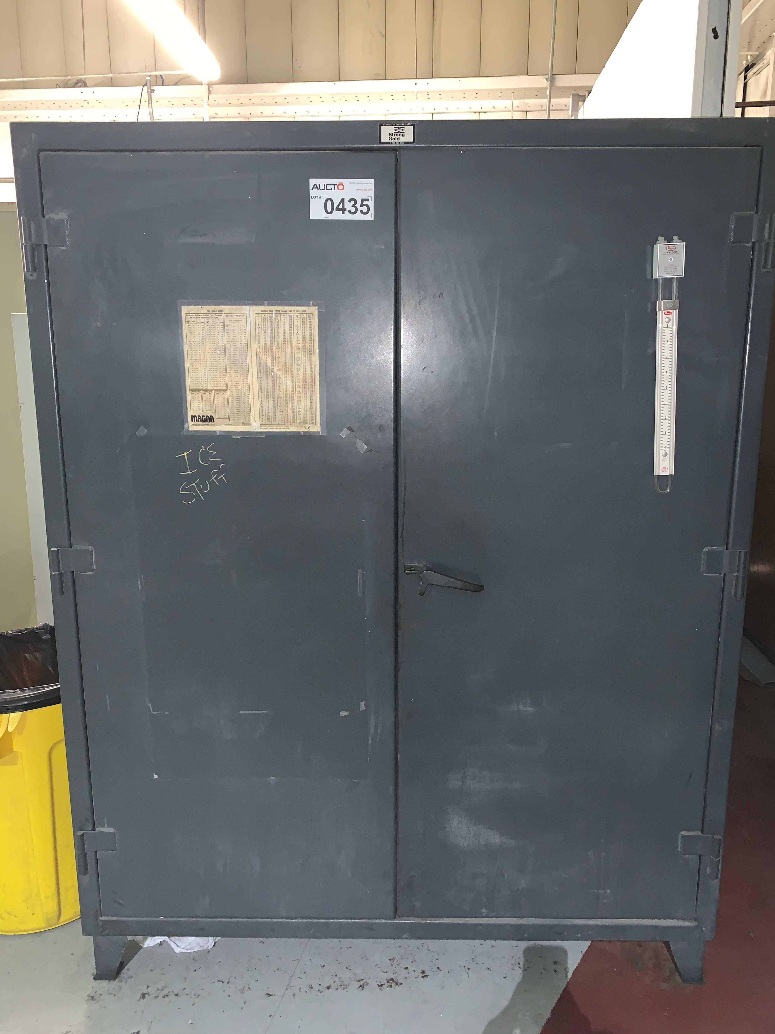 CABINET AND CONTENTS - INDUSTRIAL PARTS