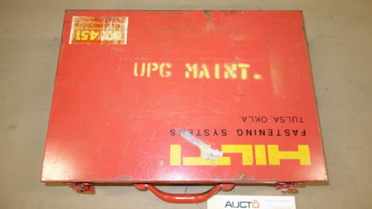 HILTI DX 451 PISTON DRIVE TOOL KIT - PNEUMATIC POWER TOOL