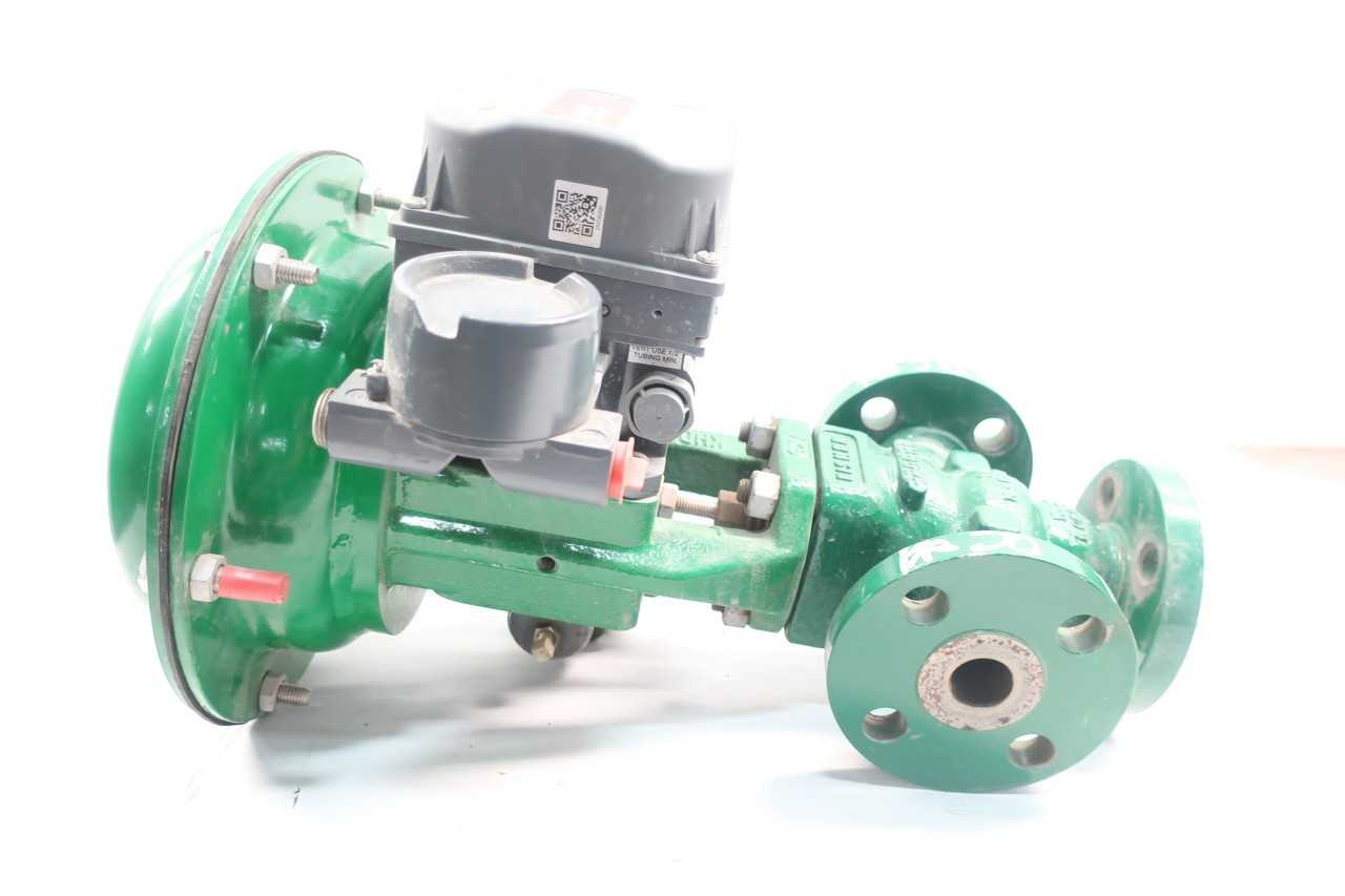 FISHER PNEUMATIC 300 STEEL FLANGED DVC6200 1IN CONTROL VALVE - CONTROL VALVE