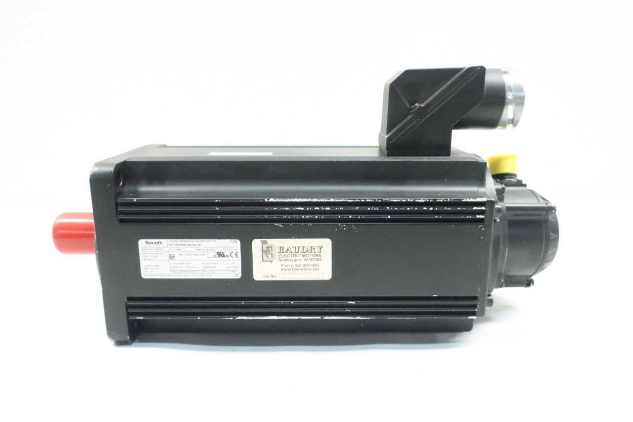 NEW REXROTH MHD093B-058-NG1-BA 3-PHASE SYNCHRONOUS PM-MOTOR 3PH 17.5NM 600V-AC SERVO MOTOR - ELECTRIC MOTORS NEW REXROTH MHD093B-058-NG1-BA 3-PHASE SYNCHRONOUS PM-MOTOR 3PH 17.5NM 600V-AC SERVO MOTOR - ELECTRIC MOTORS
