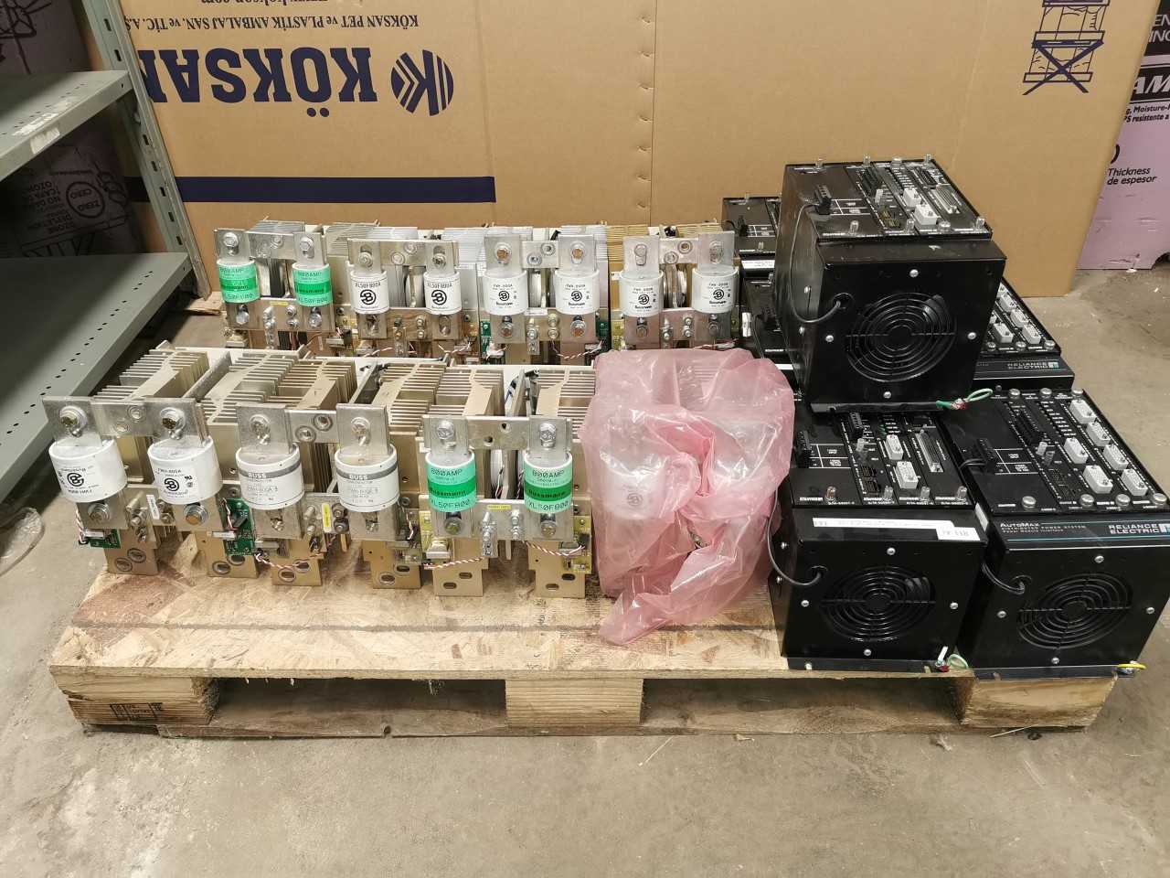 Lot of Reliance Electric Power Modules - ELECTRICAL PARTS