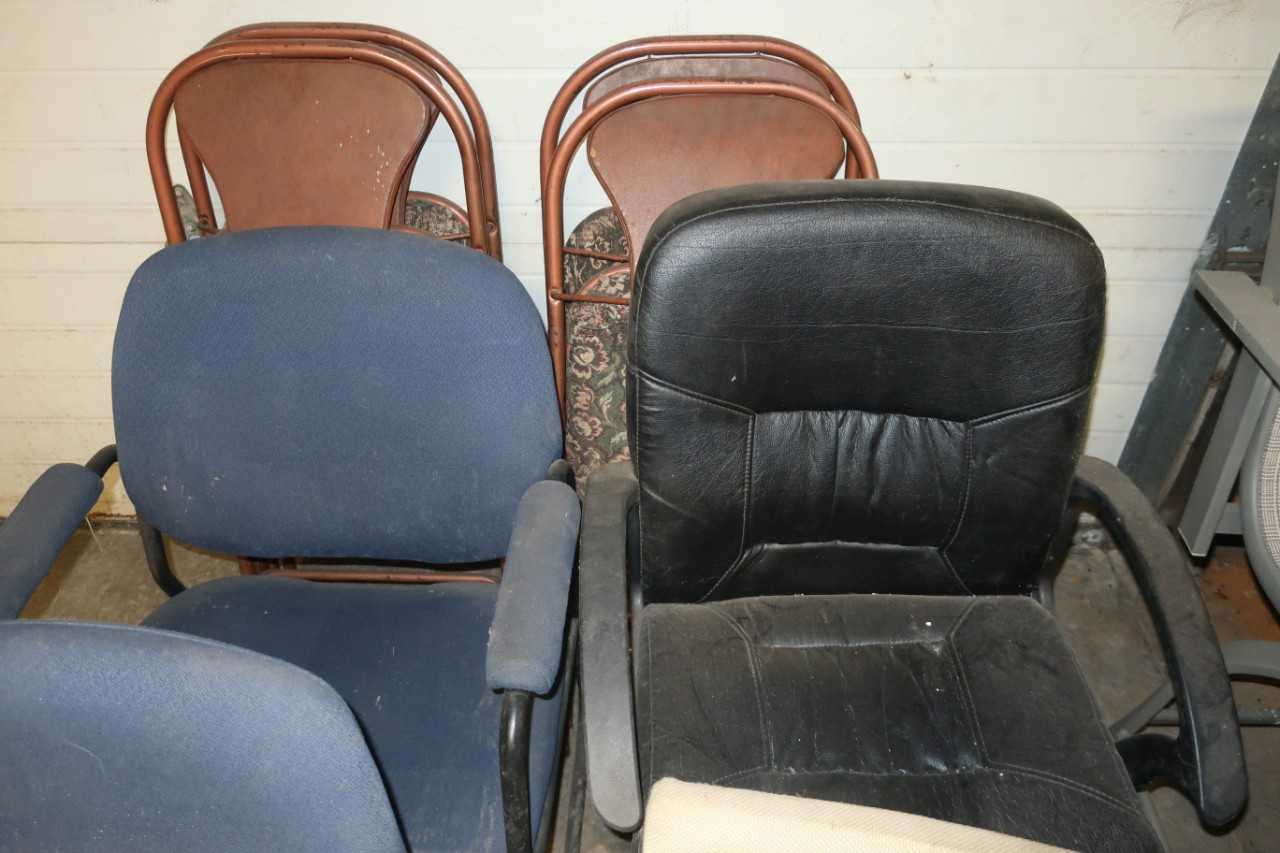 LOT OF ASSORTED OFFICE CHAIRS - MISCELLANEOUS