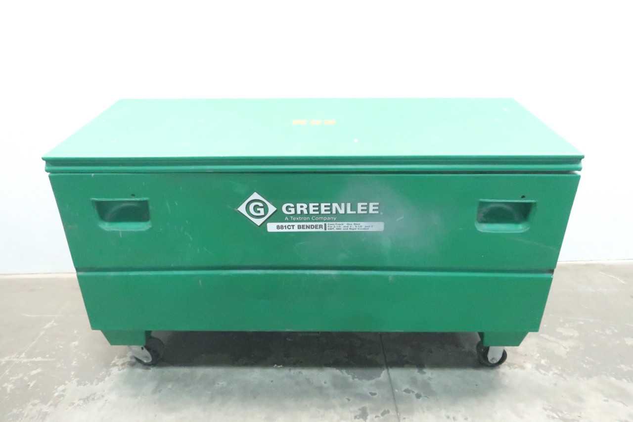 GREENLEE 881CT 90DEG CONDUIT PIPE BENDER 2-1/2-4IN - ELECTRIC POWER TOOLS