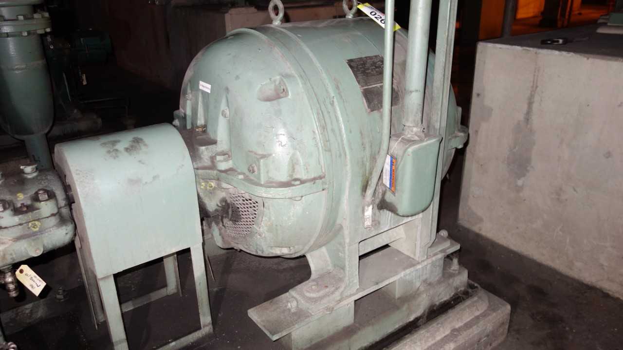ALLIS CHALMERS 26FS6 AW 200HP 2300-VAC INDUCTION MOTOR - ELECTRIC MOTORS