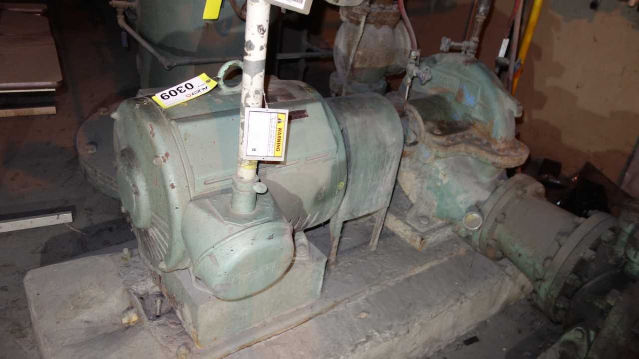 ALLIS CHALMERS 4X6X17 SPLIT CASE CENTRIFUGAL PUMP MOTOR - CENTRIFUGAL PUMP