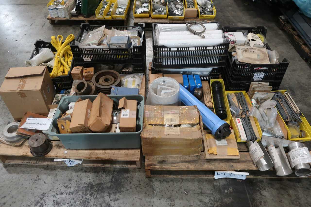 2 PALLETS OF ASSORTED POWER TRANSMISSION SHEEVES FILTERS SEALS MARTIN ENDURANCE NAPA - POWER TRANSMISSION