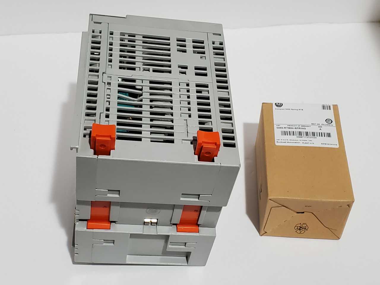 Allen Bradley CompactLogix 5069-L340ERM Plus Brand new 5069-RTB64 Spring - AUTOMATION & CONTROLS