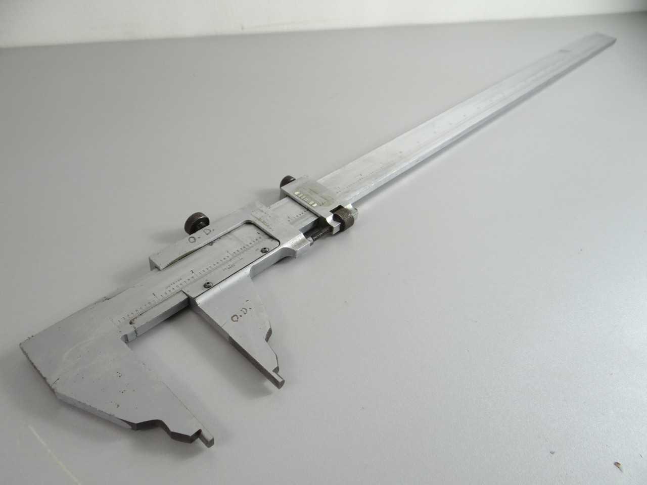 SCHERR TUMICO 24 INCH VERNIER CALIPERS 375 24 USA - ELECTRIC POWER TOOLS