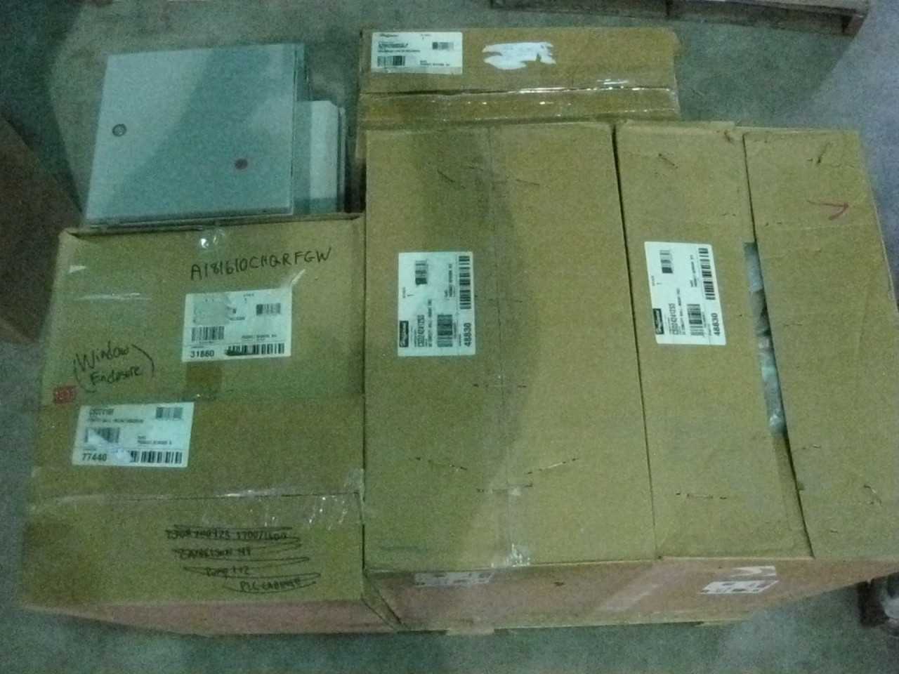 MIXED LOT OF HOFFMAN STAINLESS STEEL ENCLOSURES ( QTY. 12 ) - ELECTRICAL COMPONENTS