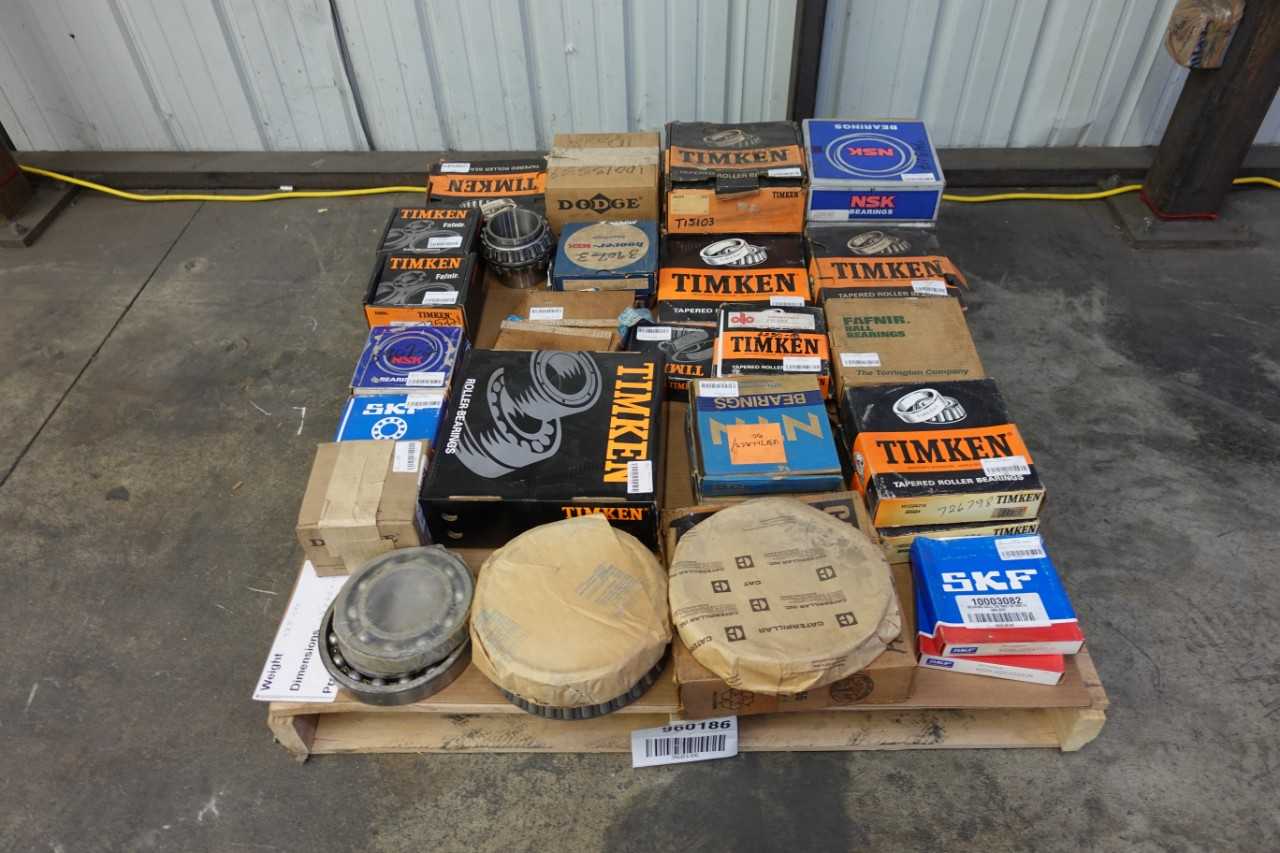 PALLET OF ASSORTED BEARINGS - BEARINGS