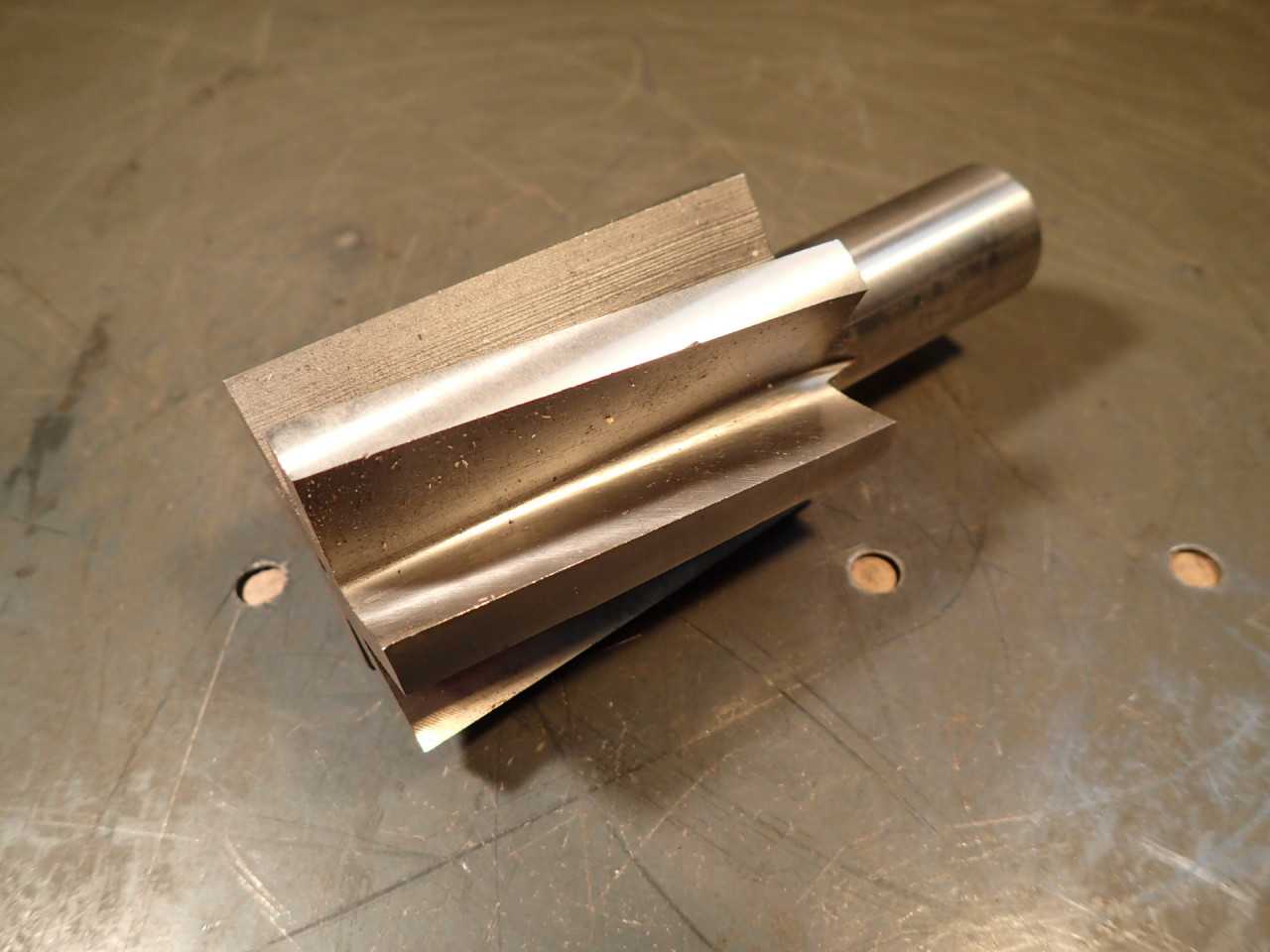 FTI 2.130" 6-Flute Non-Center Cutting End Mill 3" Shoulder 1" Shank M-42 HSS - MILLING TOOLS