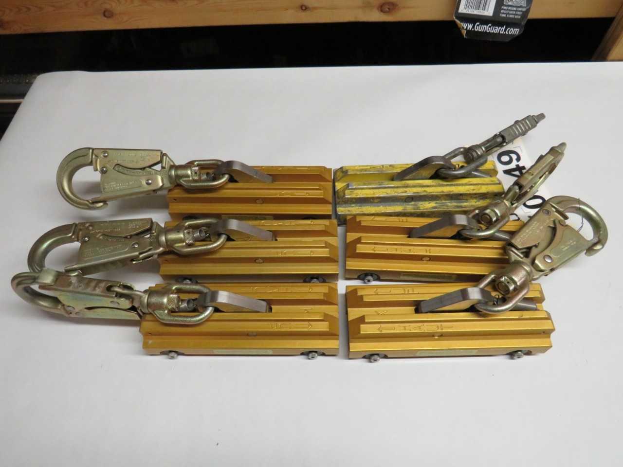 LOT OF 6, 08700, TS GROUP VERTICAL TROLEY MODEL 25000L - LIFTING EQUIPMENT