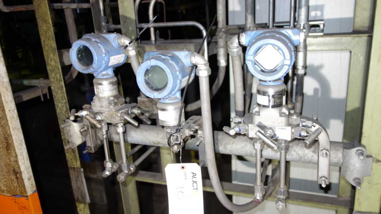 LOT OF 3 ROSEMOUNT 3051 PRESSURE TRANSMITTERS - INSTRUMENTATION