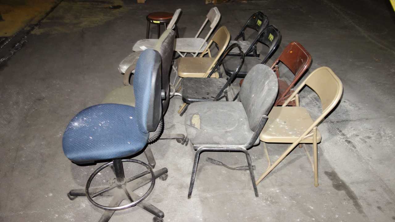 LOT OF 13 CHAIRS - MISCELLANEOUS