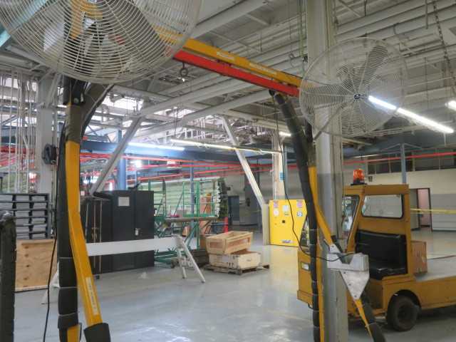 Wheeled Frame with (2) fans - MISCELLANEOUS