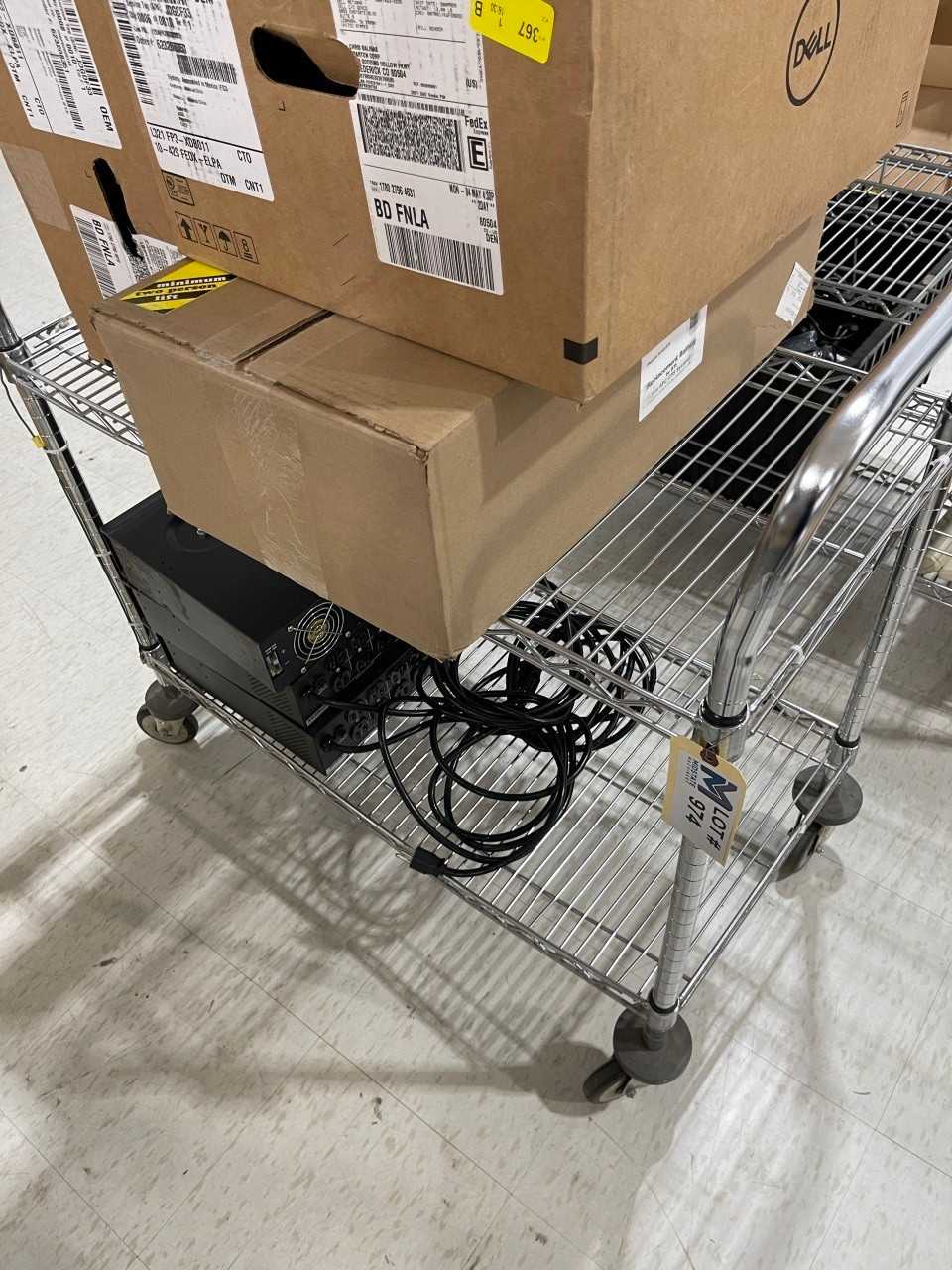 Rolling Bakers Rack No Contents - MISCELLANEOUS
