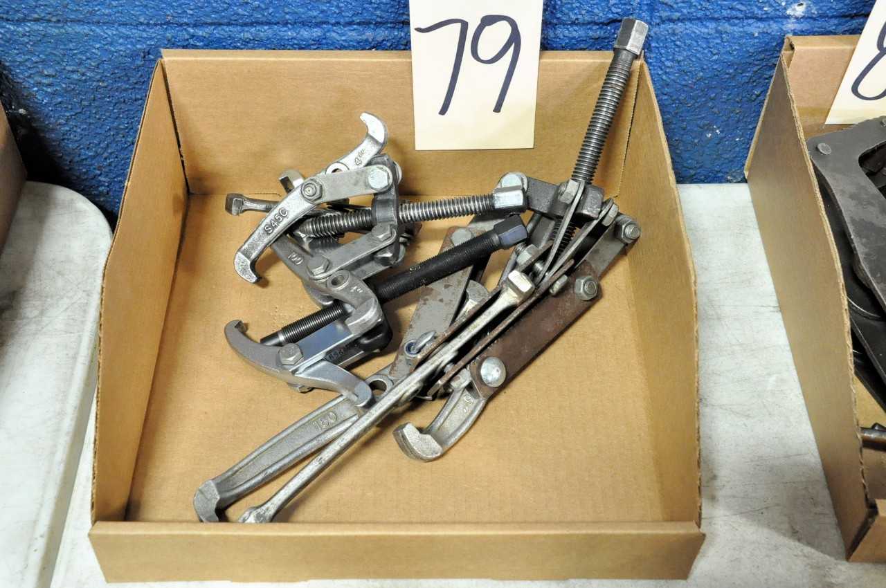 Various Small Gear Pullers in 1 Box - ELECTRIC POWER TOOLS