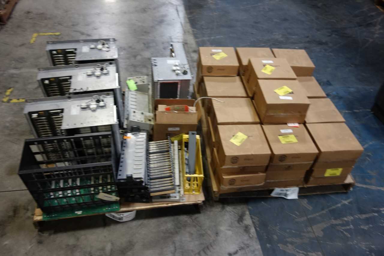 2 PALLETS OF ASSORTED CHASSIS RACKS - PALLET RACKING