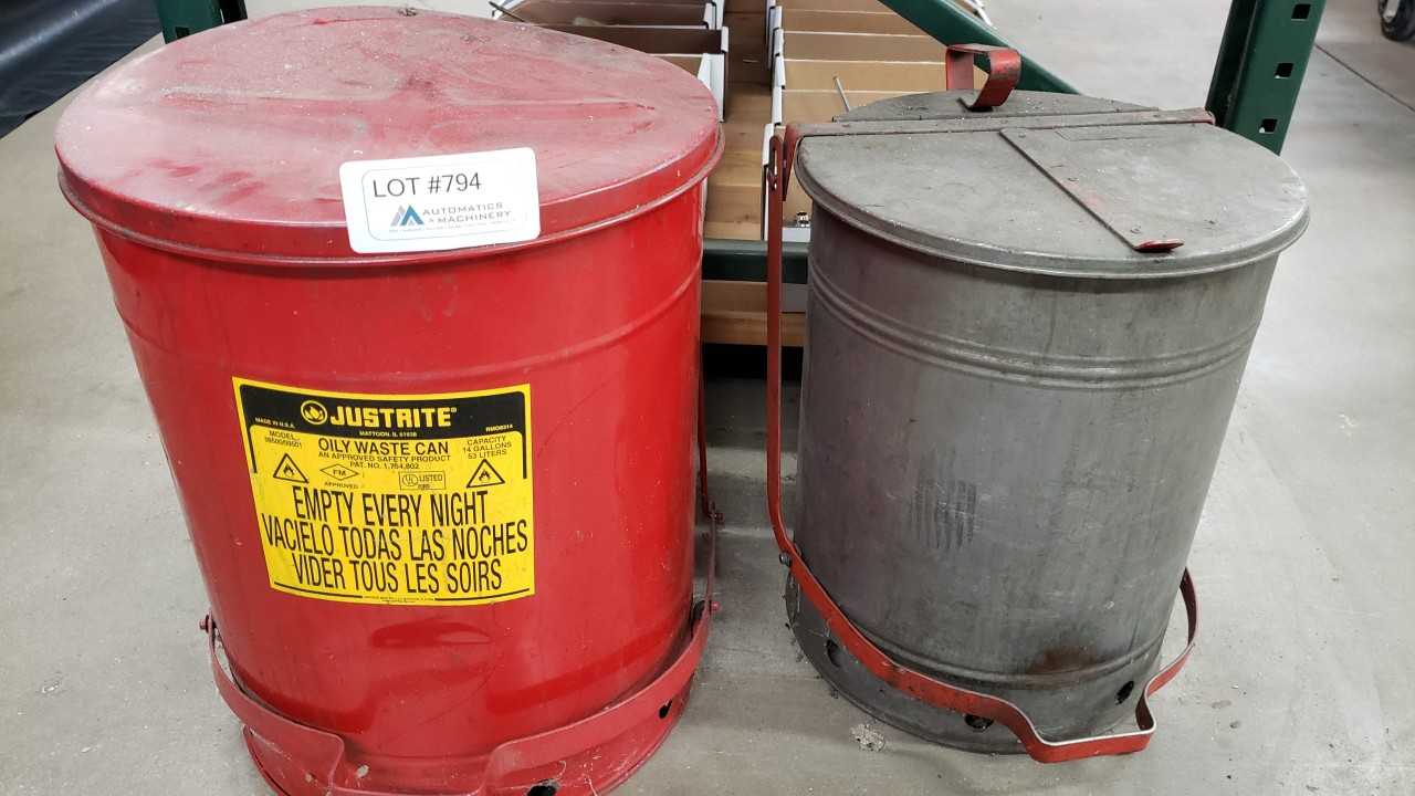 Step Action Rag Bins - MATERIAL HANDLING