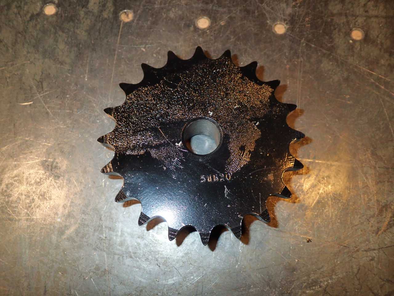 Browning 50B20 #50 Steel Roller Chain Sprocket 20-Tooth 4-1/4 OD 3/4 Smooth Bore - ROLLER CHAIN