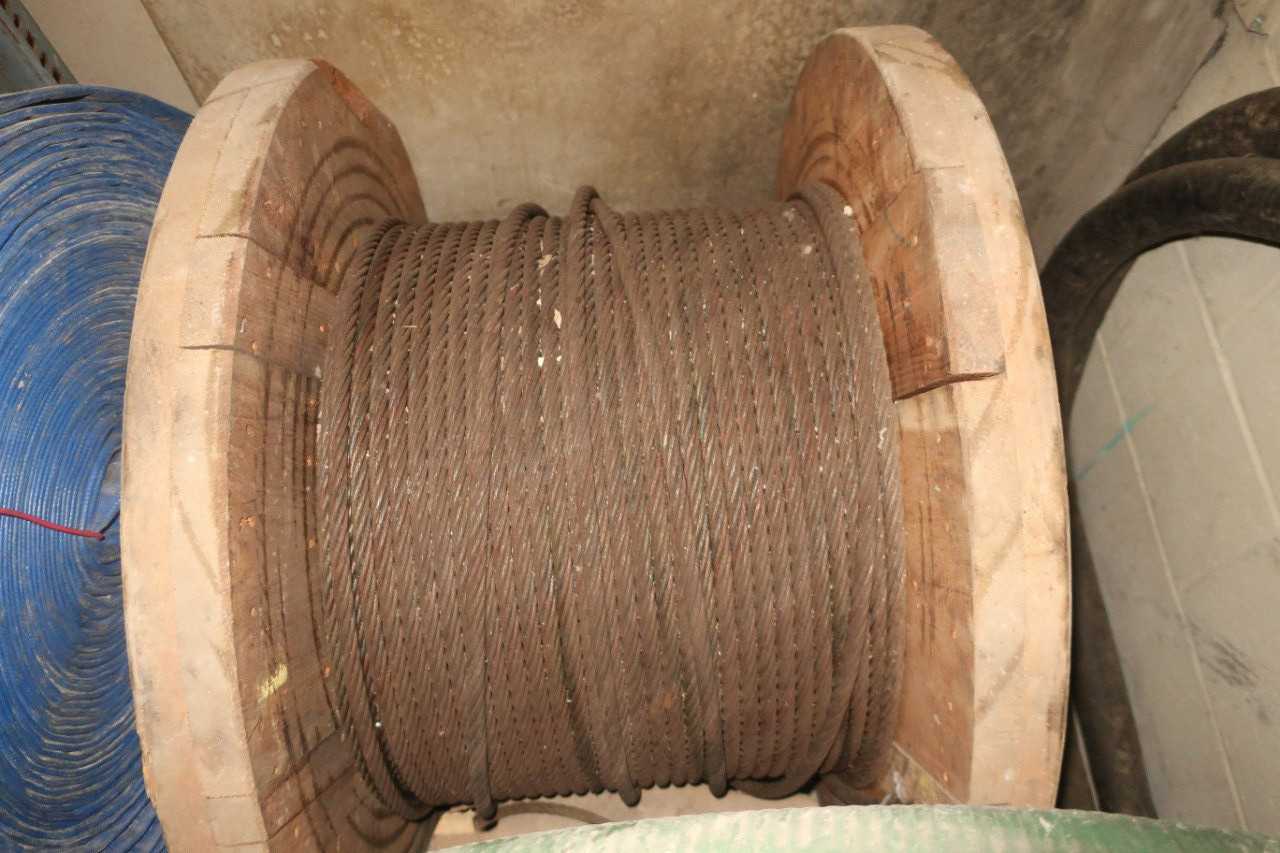 WRIGHTS 1/2 IN DIAMETER 2000FT STEEL ROPE - MACHINING ACCESSORIES & TOOLING