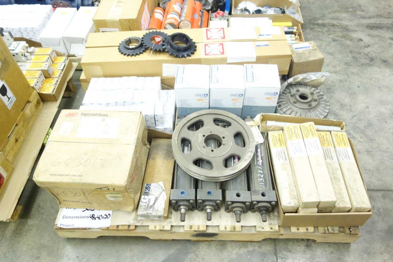6 PALLETS OF MISCELLANEOUS INDUSTRIAL SURPLUS - ELECTRICAL COMPONENTS