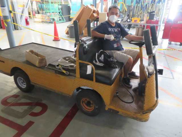 Taylor Dunn Cart, no contents - MISCELLANEOUS