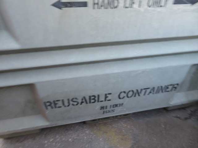Fiberglass Reusable Storage Unit, 48” x 40” x 47” approx. 56 cube Ft Storage - MATERIAL HANDLING