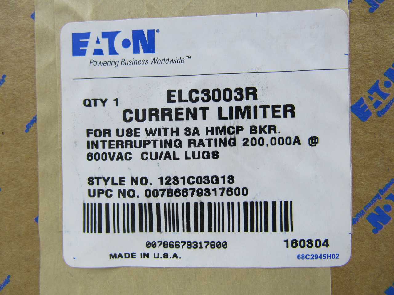 Lot of Quantity 10x ELC3003R Fuse Current Limiters - ELECTRICAL COMPONENTS