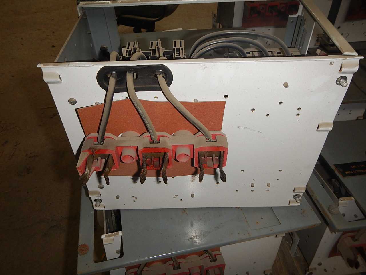 Lot of Nine 25 HP Square D MCC Buckets Size 2 Fusible - MOTOR STARTERS