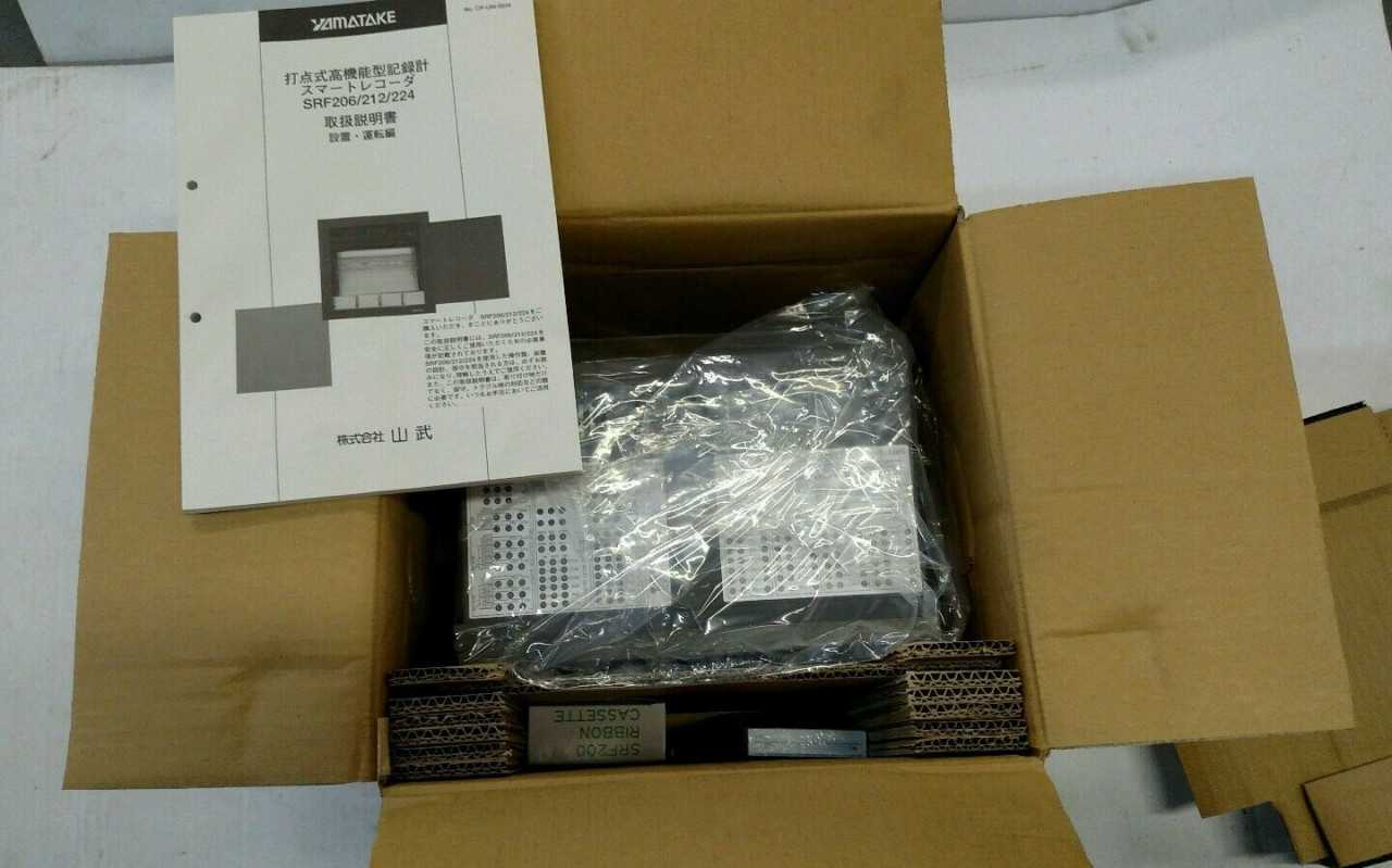 Set of 2 YAMATAKE SRF200 SRF212AS00100 Data Graphs - New - Open Box Item - ELECTRICAL COMPONENTS