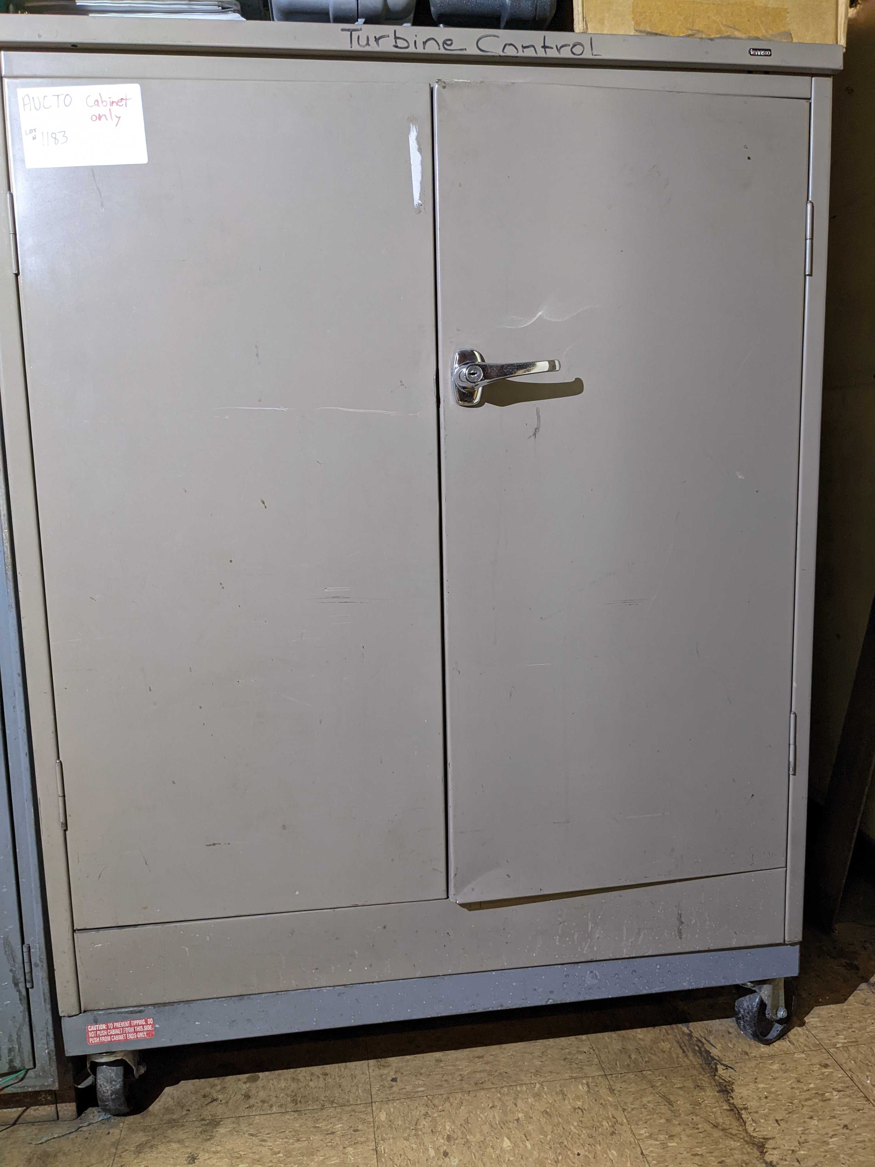 CABINET - TOOL STORAGE CABINET - TOOL STORAGE
