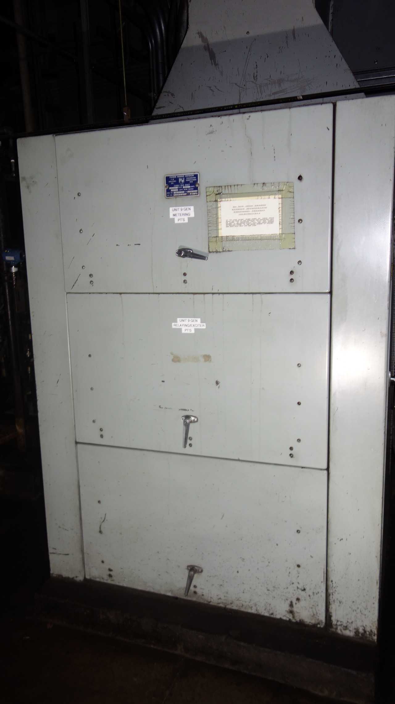 WESTINGHOUSE 14400V-AC POTENTIAL TRANSFORMER HUB - CONTROL TRANSFORMERS