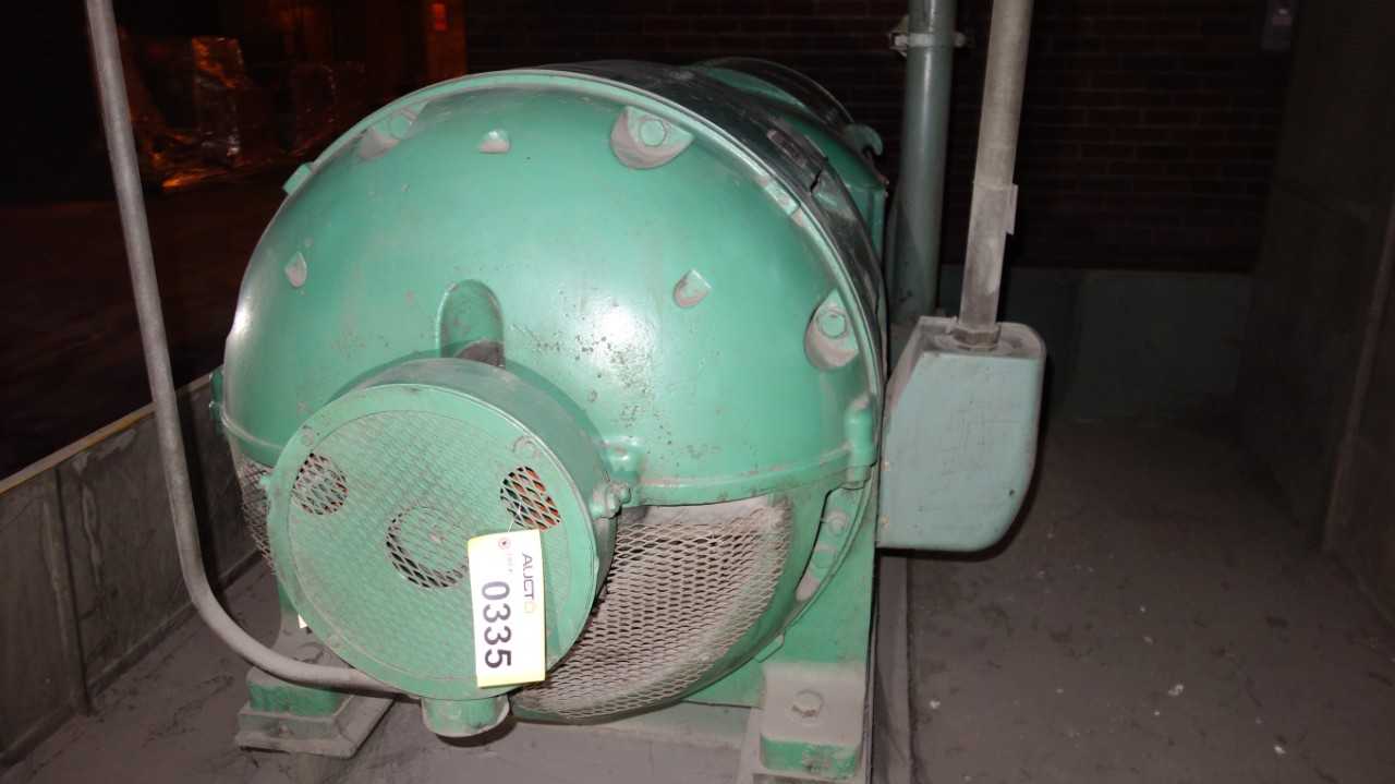 GENERAL ELECTRIC 6344Z 400HP 2300V-AC INDUCTION MOTOR - ELECTRIC MOTORS