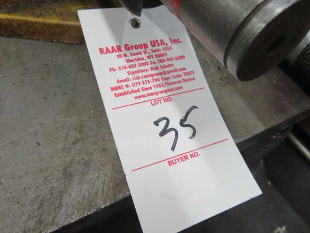Steel table and contents on table - MISCELLANEOUS