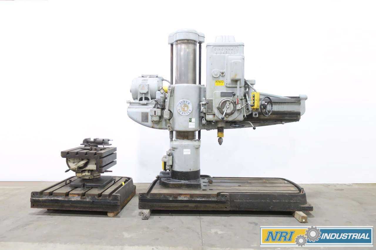 CINCINNATI BLACKFORD 3E SUPER SERVICE RADIAL ARM DRILL PRESS 4FT X 13IN - UPRIGHT DRILL PRESSES