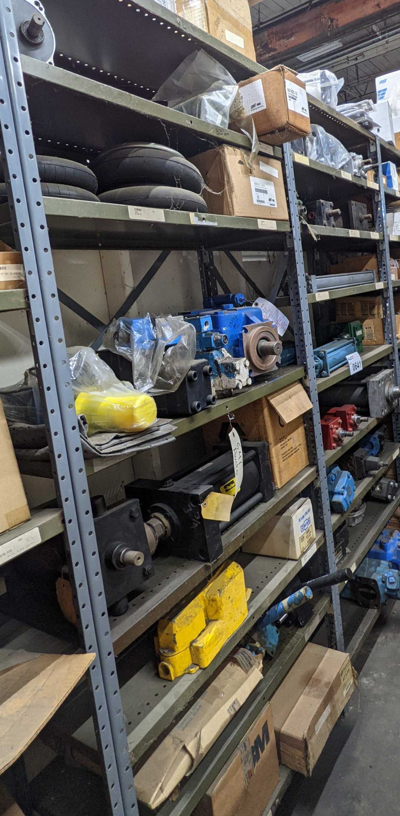 2 SHELVES OF PUMPS / MRO ( CONTENTS ON TOP INCLUDED) - MISCELLANEOUS