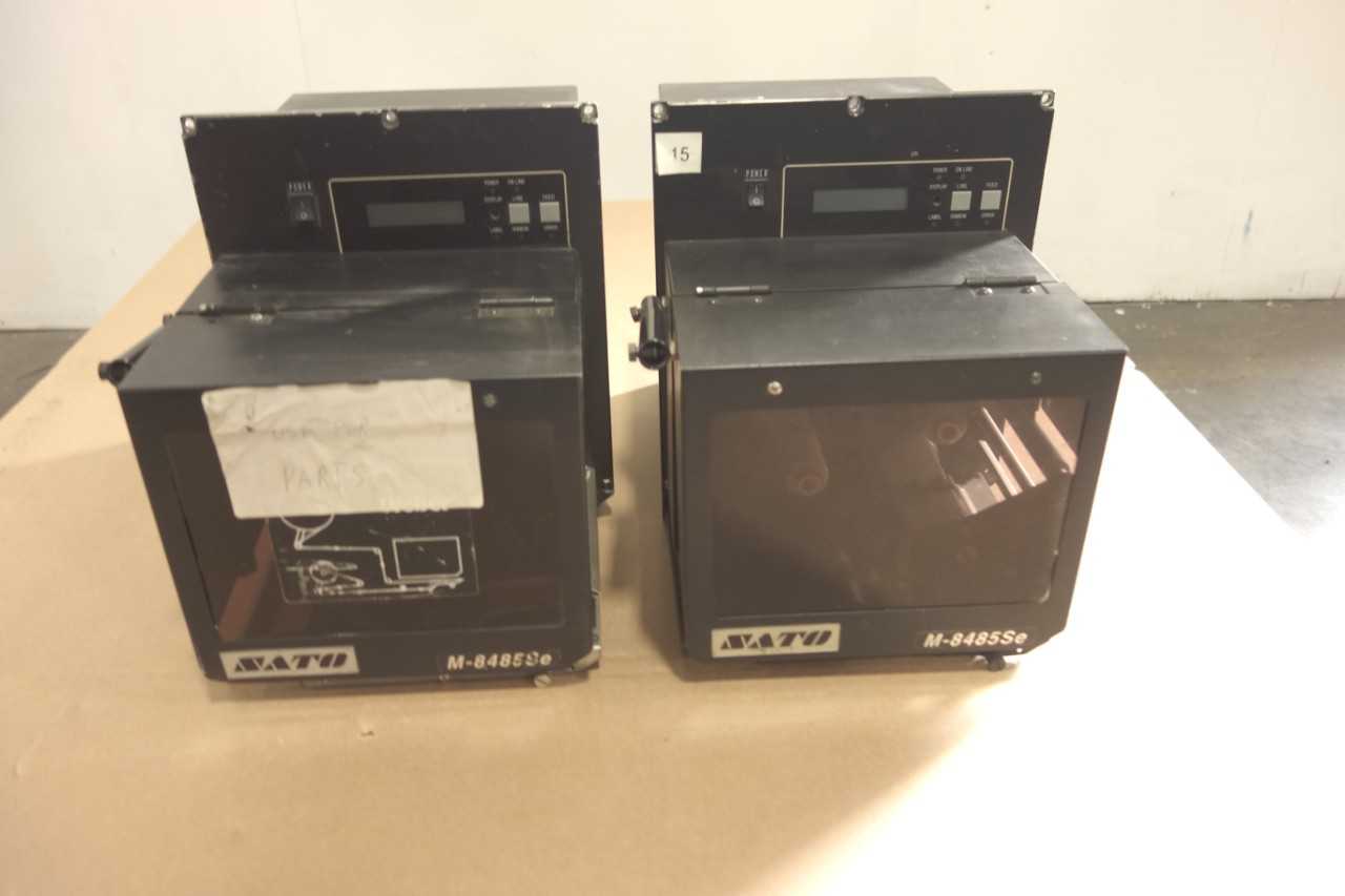 LOT OF 2 ASSORTED BARCODE PRINTER INDUSTRIAL LABEL MAKERS - ELECTRIC POWER TOOLS
