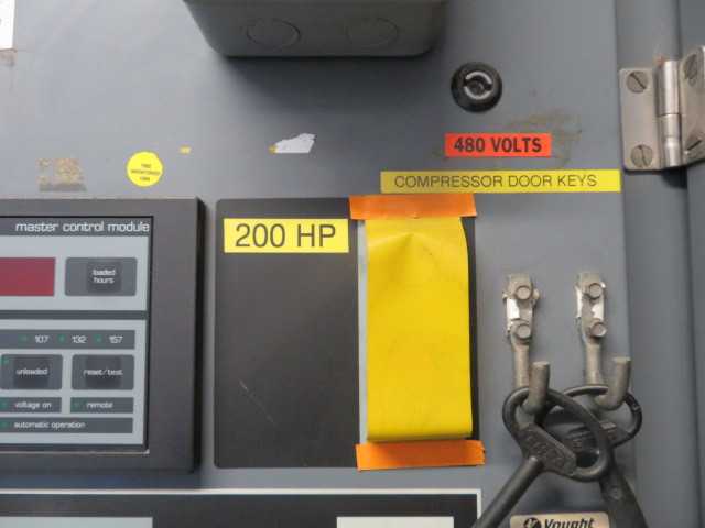 Atlas Copco Air Compressor, GA 160, 200 HP - AIR COMPRESSORS