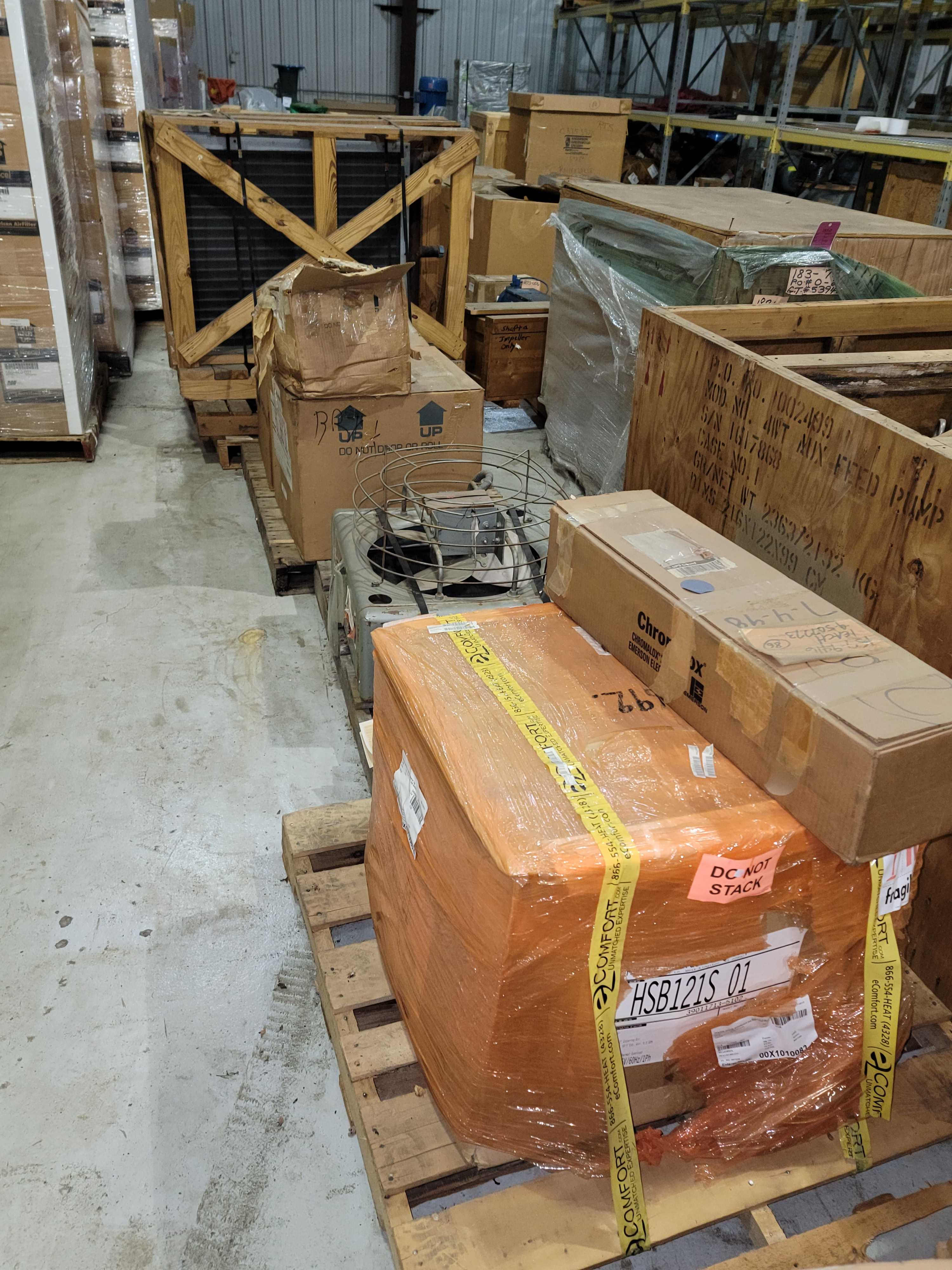 BULK LOT WATER-STEAM HEATERS & COILS - QTY 11 - HVAC EQUIPMENT