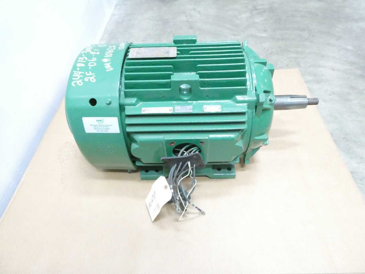 GENERAL ELECTRIC GE SKE324SS1014D20 324TZ 3PH 40HP 3540RPM 230/460V-AC AC MOTOR - ELECTRIC MOTORS