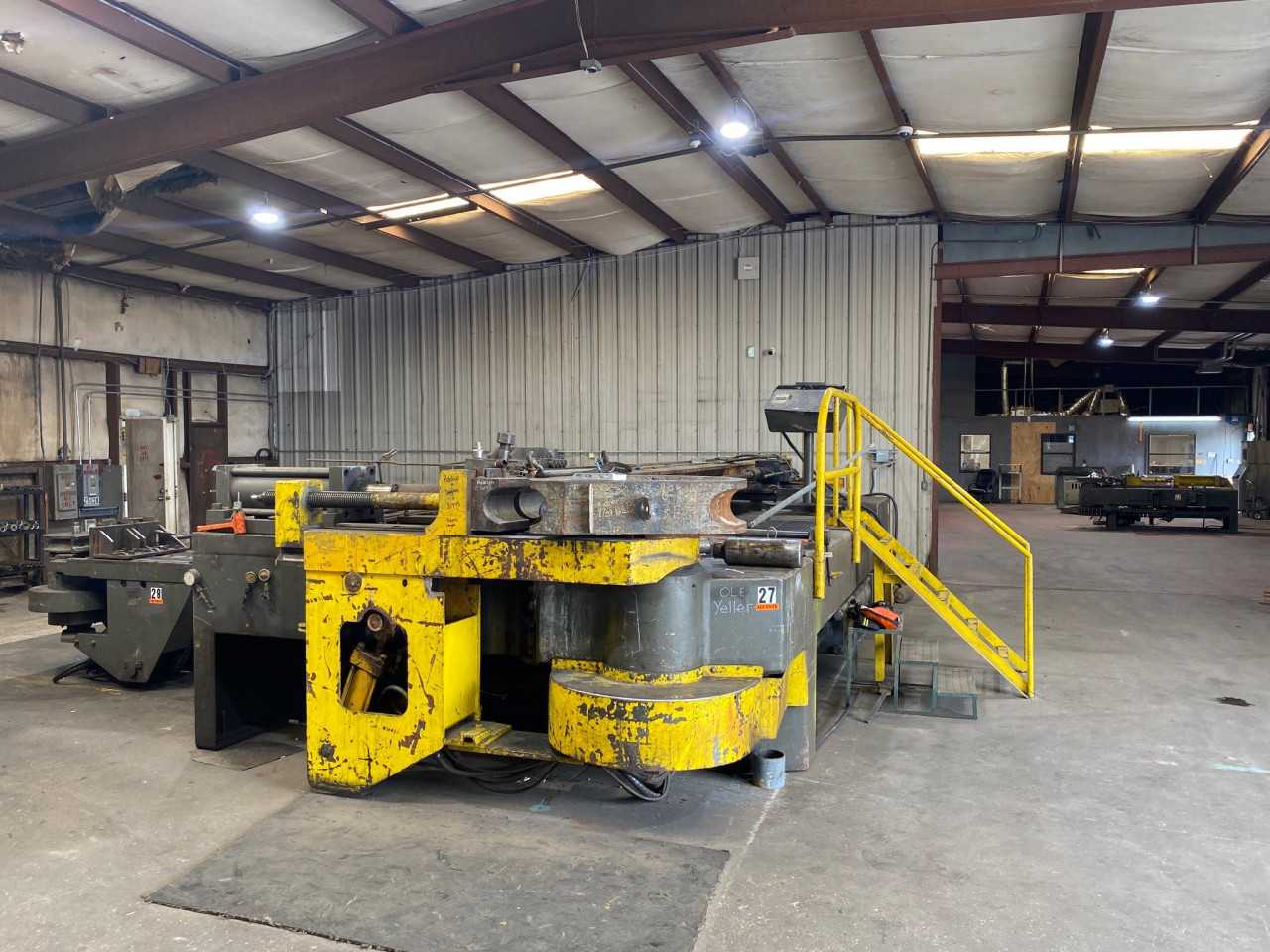 Wallace Coast 8HRD Tube Bender, Pipe Bender, Mandrel Bender, Loading $1500 - ROLL FORMERS