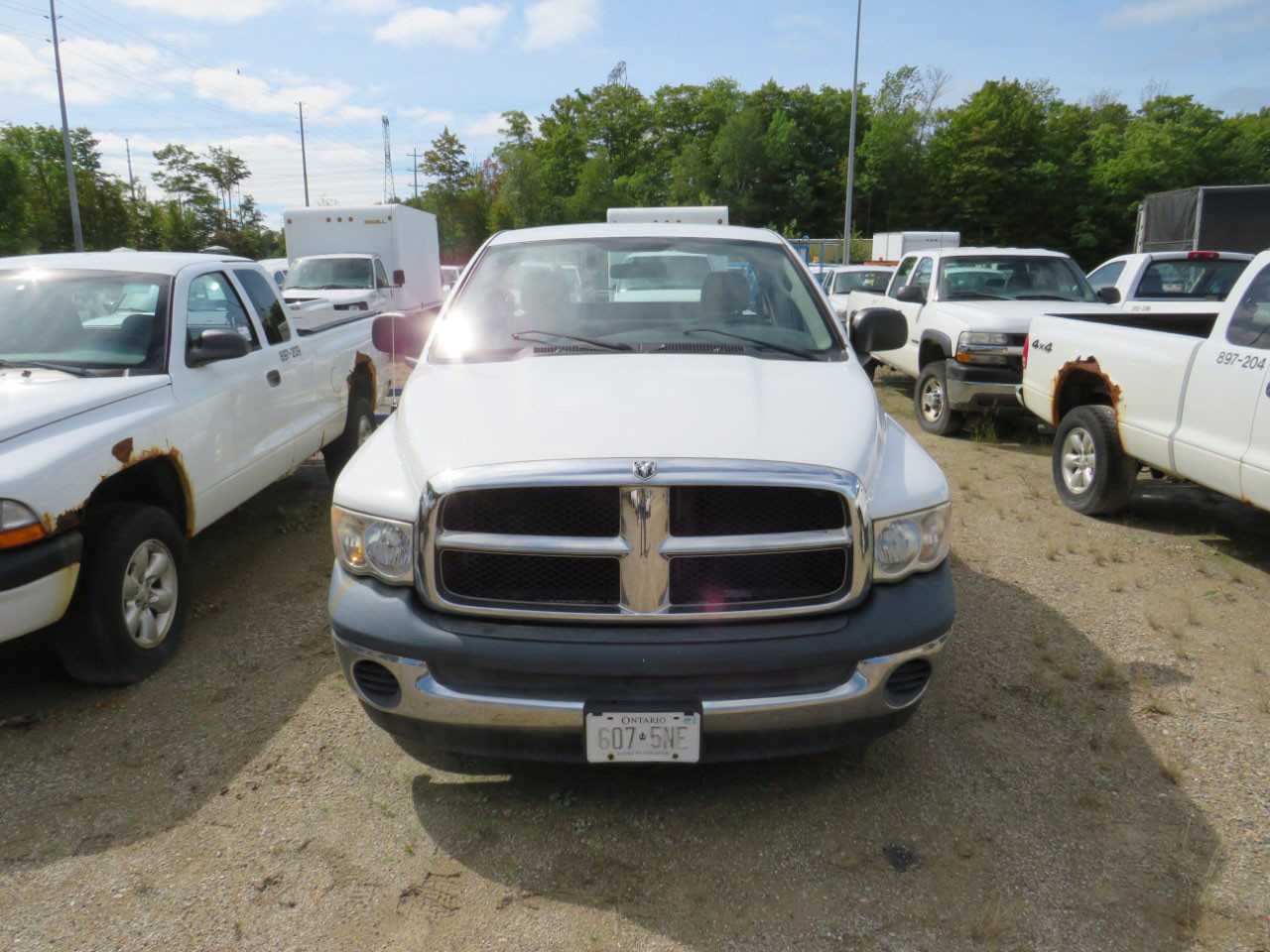 2004 DODGE RAM 1500 ST REG CAB 4X2 PICKUP TRUCK - HYDRO EXCAVATOR TRUCKS
